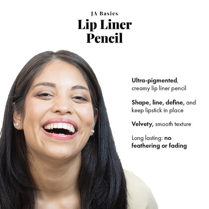 JA Basics Lip Liner Pencil 5-Piece Set
