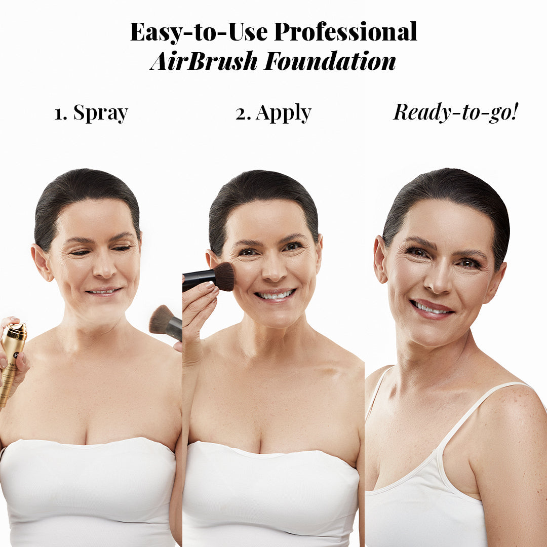 AirBrush Ultra Hydrating Foundation 3-Piece Set