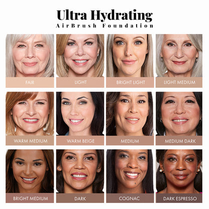 AirBrush Ultra Hydrating Foundation 3-Piece Set